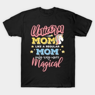 Unicorn Mom Like A ... Mom Only Way More Magical T-Shirt